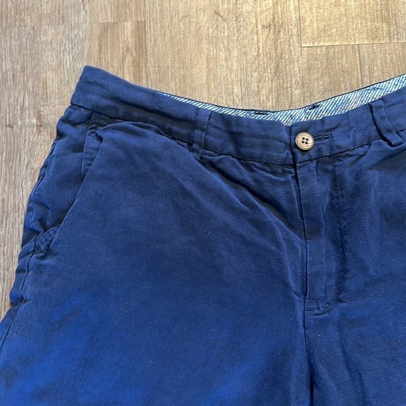 NAVY TOMMY BAHAMA CHINO SHORTS (SIZE 33) - Picture 3 of 6